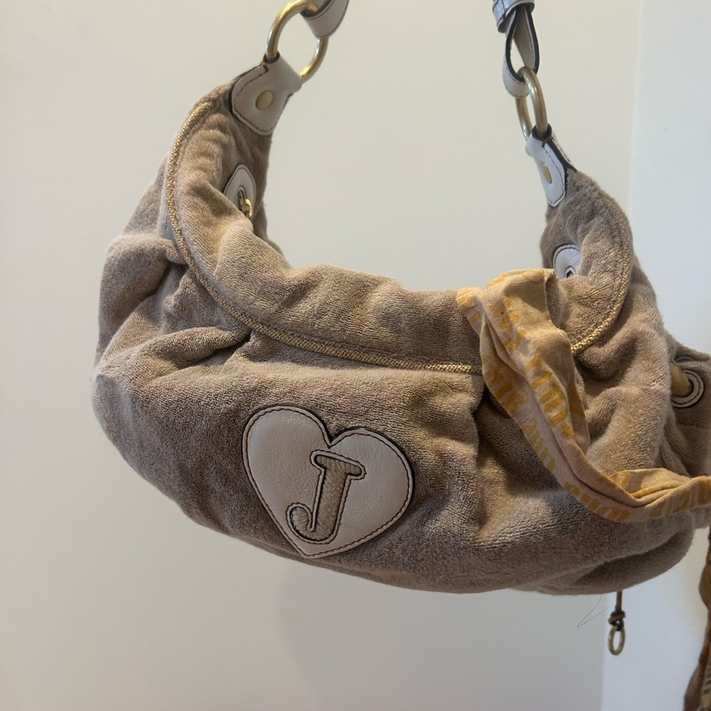Vintage Juicy Couture Tan Shoulder Bag